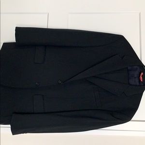 Men’s pen striped suit